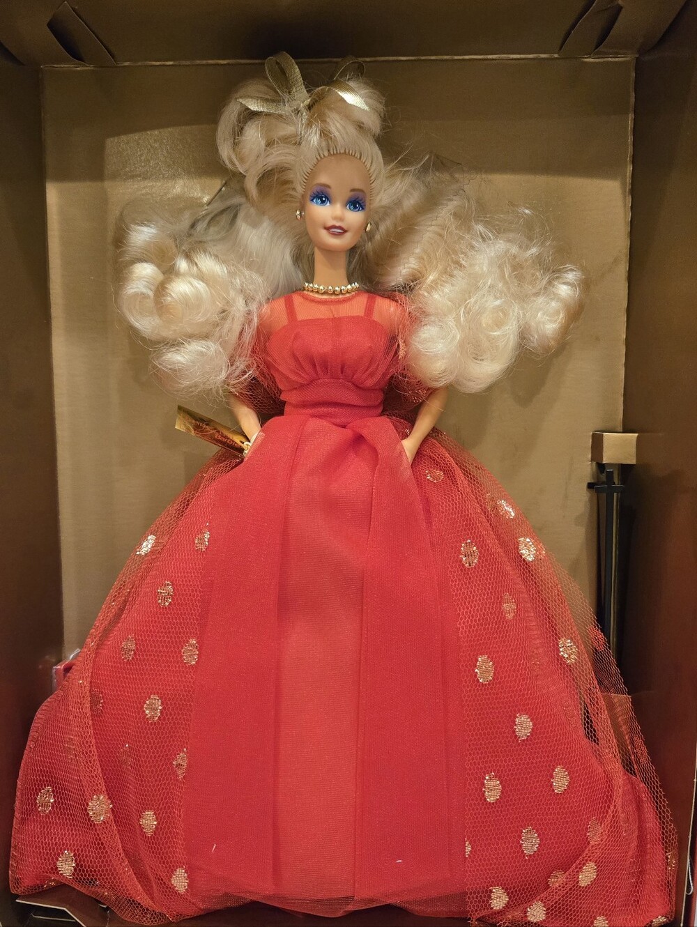 Vintage Special Limited Edition Evening Flame Barbie In Original Box